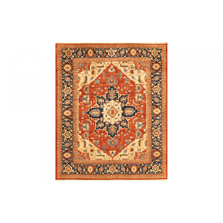 Pasargad - Serapi Collection Hand-Knotted Lamb's Wool Area Rug P-49