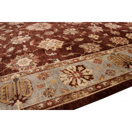 Pasargad - Sultanabad Collection Hand-Knotted Lamb's Wool Area Rug 108'' x 141'' (P-640 9X12)