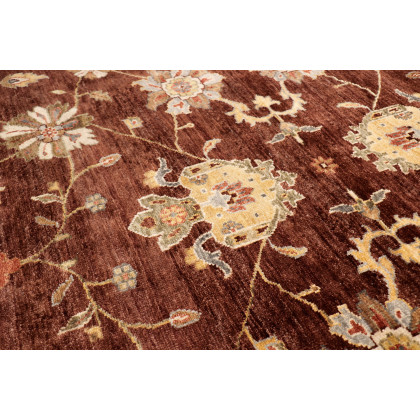 Pasargad - Sultanabad Collection Hand-Knotted Lamb's Wool Area Rug 108'' x 141'' (P-640 9X12)