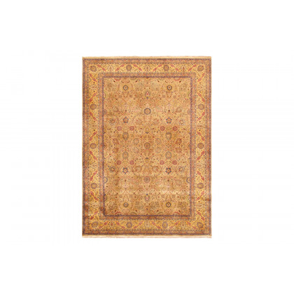 Pasargad - Tabriz Collection Hand-Knotted Lamb's Wool Area Rug P-701 BLACK