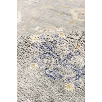 Pasargad - Khotan Collection Hand-Knotted Wool Area Rug in L. Blue, 97" x 120" (PA-26C 8x10)
