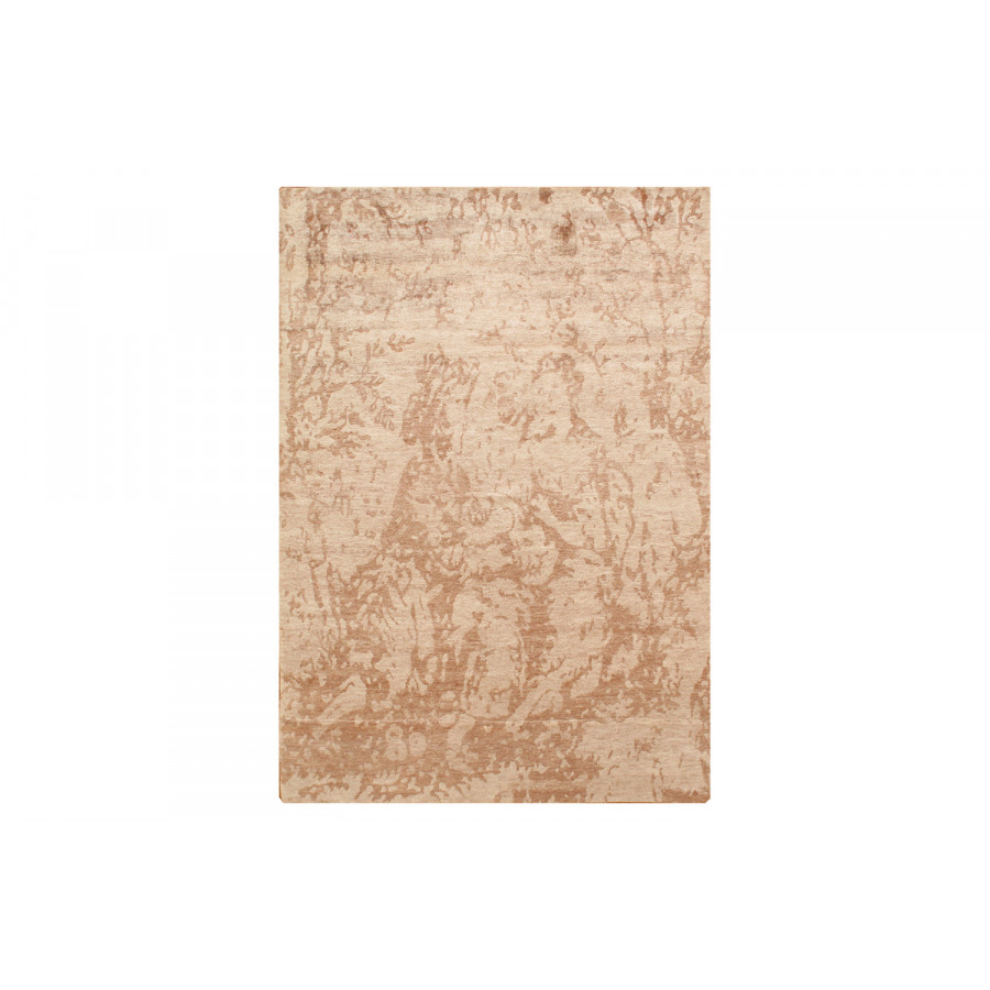 Pasargad - Modern Collection Hand-Knotted Pure Silk Area Rug 68'' x 94'' (PA-712SK 6X8)