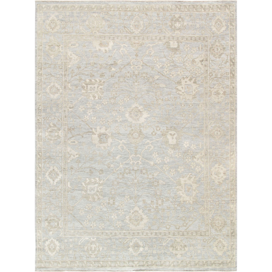 Pasargad - paj-214f Oushak Collection Hand-Knotted Wool Area Rug