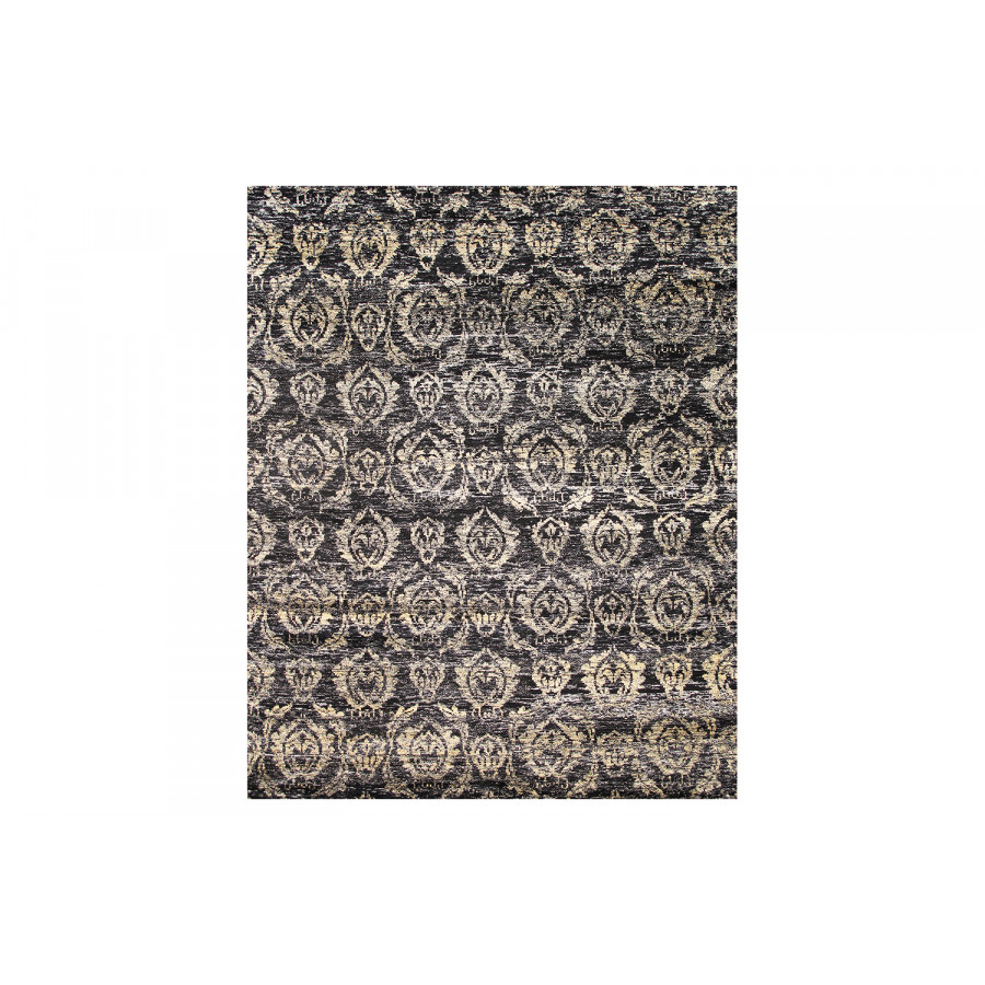 Pasargad - Sari Silk Collection Hand-Knotted Area Rug 96'' x 119'' (PALE-1 8X10)