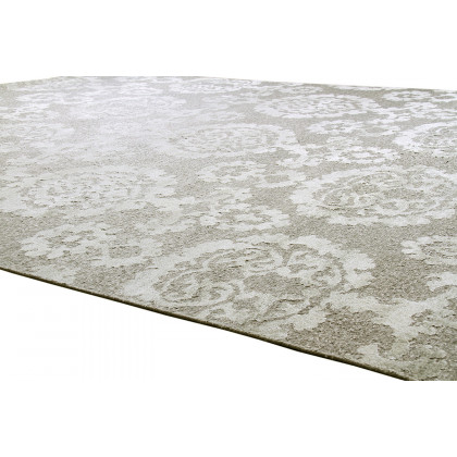 Pasargad - Transitional Collection Hand-Knotted Silk and Wool Area Rug 105'' x 141'' (PALE-294-3 9X12)