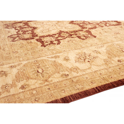 Pasargad - Ferehan Collection Hand-Knotted Lamb's Wool Area Rug 109'' x 149'' (PANF-6001 PLUM 9X12)