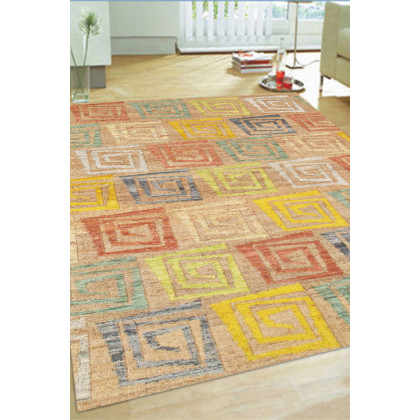 Pasargad - Sumak Modern Collection Hand-Woven Hemp Area Rug PARB-SD2A
