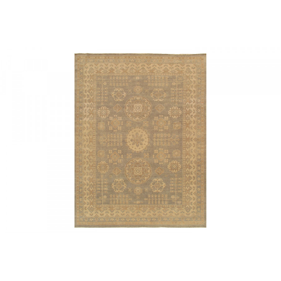 Pasargad Khotan Collection Hand-Knotted Lamb's Wool Area Rug (PARP-004B 10X14) - 122'' x 169''