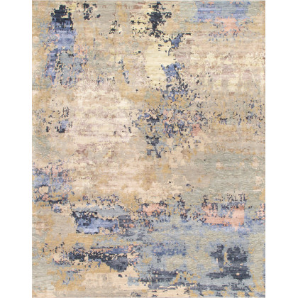 Pasargad - PBSH-62 Modern Collection Hand-Knotted Silk/Wool Area Rug