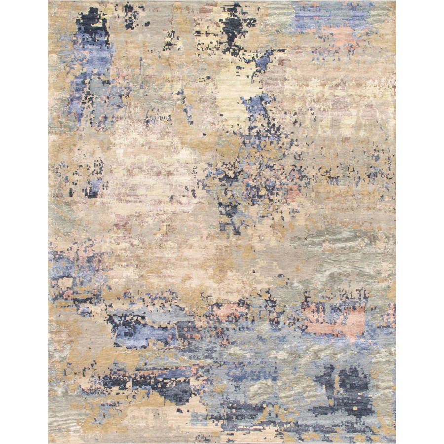 Pasargad - PBSH-62 Modern Collection Hand-Knotted Silk/Wool Area Rug