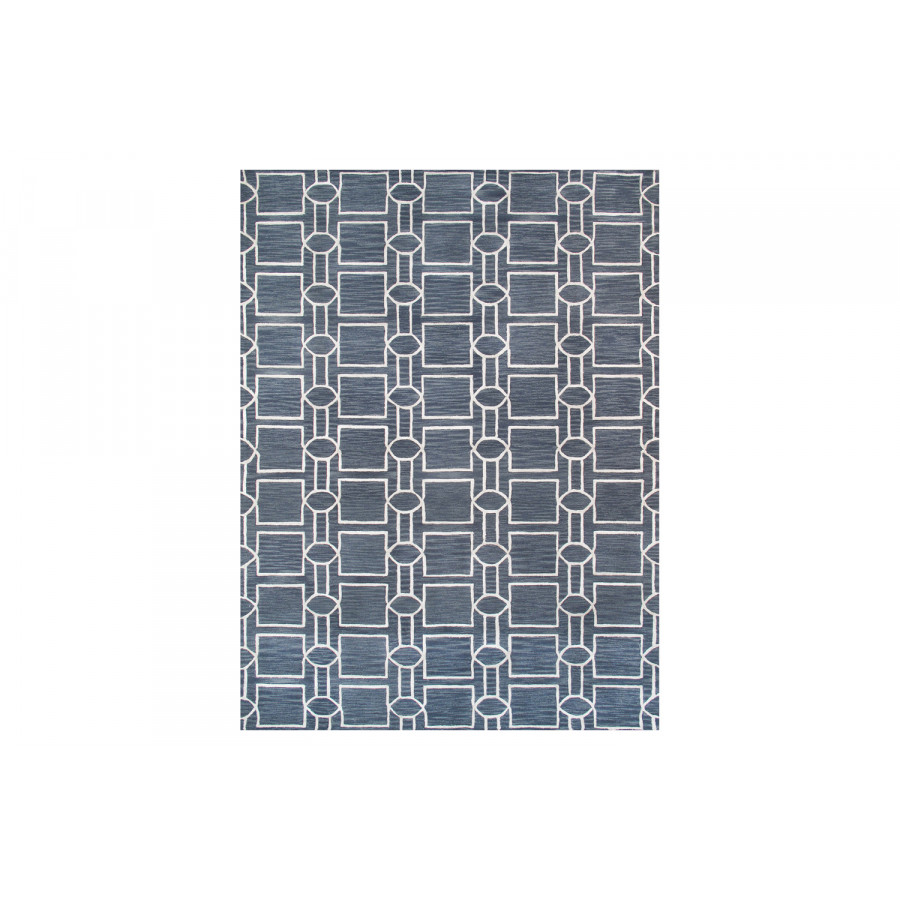 Pasargad Transitional Collection Hand-Tufted Silk and Wool Area Rug (PBW-1SAM 4X6) - 48'' x 72''