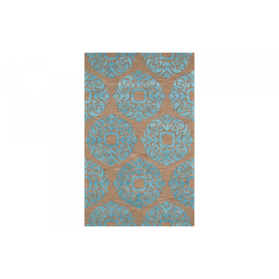 Pasargad - Transitional Collection Hand-Tufted Silk and Wool Area Rug 60'' x 96'' (PBW-784BR 5X8)