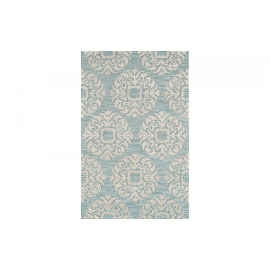 Pasargad - Transitional Collection Hand-Tufted Silk and Wool Area Rug 60'' x 96'' (PBW-784GRN 5X8)