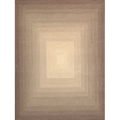 Pasargad - Rodeo Collection Hand-Tufted Bamboo Silk/Wool Area Rug in Brown/Ivory, 117" x 165" (pcc-03 10x14)