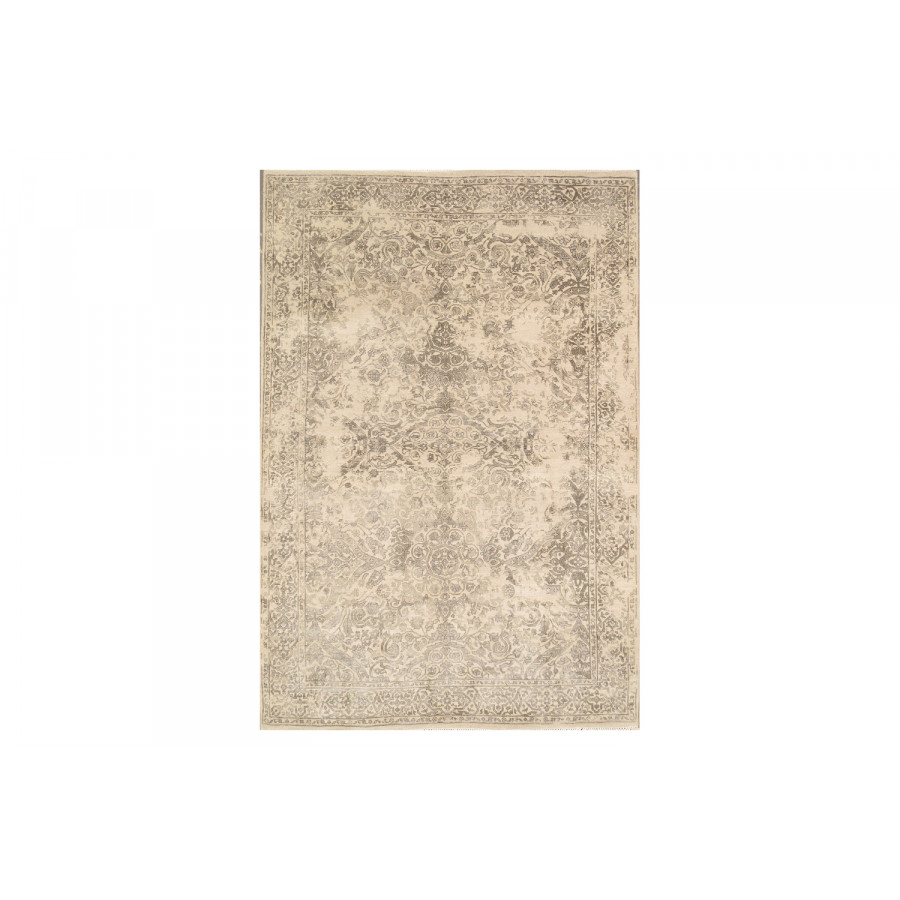 Pasargad - Transitiona Collection Hand-Knotted Silk and Wool Area Rug 49'' x 72'' (PCE-1309BGE 4X6)