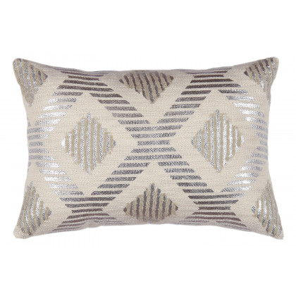 Pasargad - Grand Canyon Metallic Foil Print Pillow