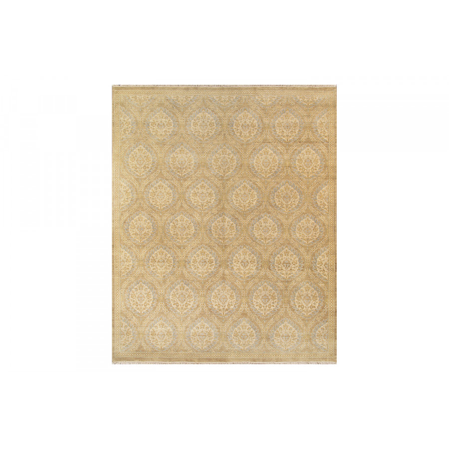Pasargad - Ottoman Collection Hand-Knotted Lamb's Wool Area Rug 98'' x 121'' (PCH-3 BEIGE 8X10)