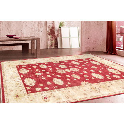 Pasargad - Oushak Collection Hand-Knotted Lamb's Wool Area Rug 141'' x 218'' (PD-1239 12X18)