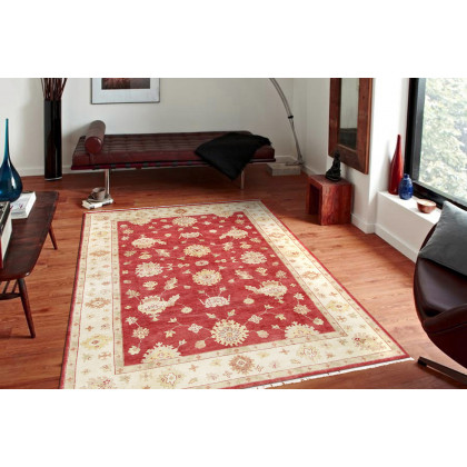 Pasargad - Oushak Collection Hand-Knotted Lamb's Wool Area Rug 118'' x 167'' (PD-1262 10X14)