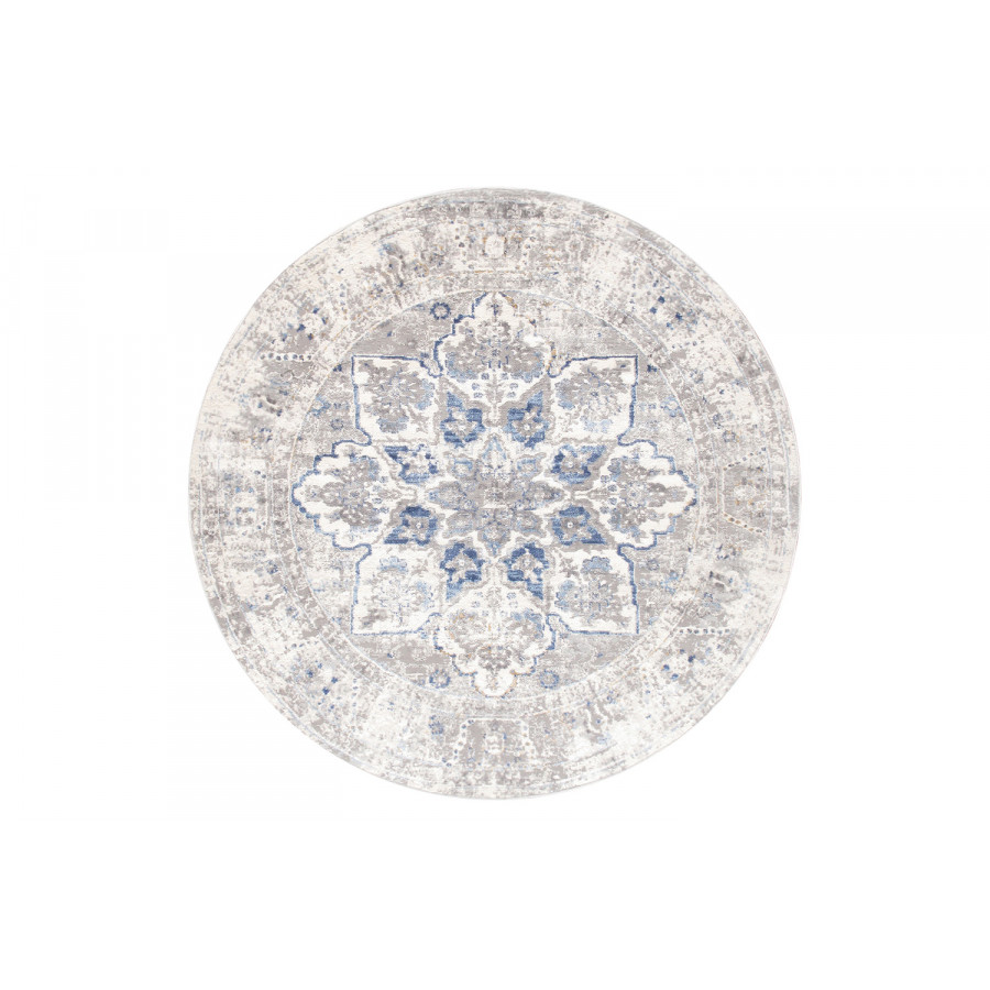 Pasargad Efes Design Power Loom Area Rug (PD-167B 8XROUND) - 96'' x 96''