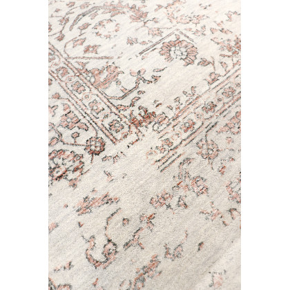 Pasargad - Transitional Collection Hand-Knotted Bamboo Silk/Wool Area Rug in Silver/Copper, 97" x 119" (pdc-2498 8x10)