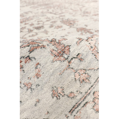 Pasargad - Transitional Collection Hand-Knotted Bamboo Silk/Wool Area Rug in Silver/Copper, 97" x 119" (pdc-2498 8x10)