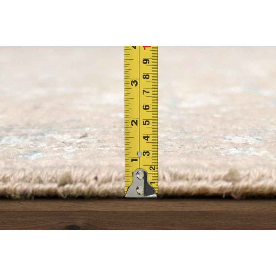 Pasargad - Transitional Collection Hand-Knotted Beige Bamboo Silk and Wool Area Rug 96'' x 116'' (PDC-7022 8X10)