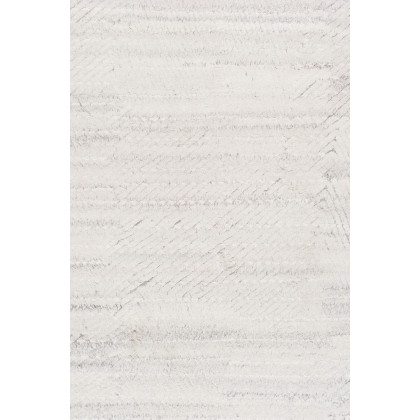 Pasargad - Vogue Collection Hand-Knotted Ivory/Silver Wool Area Rug PDR-2