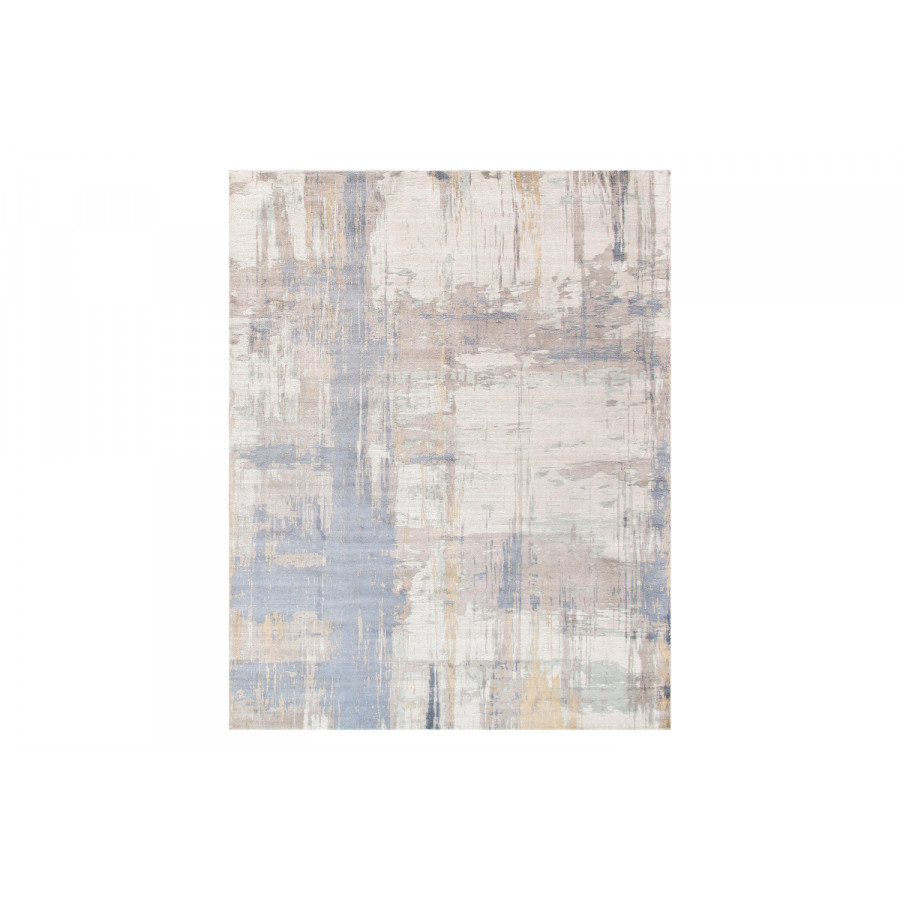 Pasargad - Modern Collection Hand-Loomed Bamboo Silk and Wool Area Rug 96'' x 120'' PEL-17
