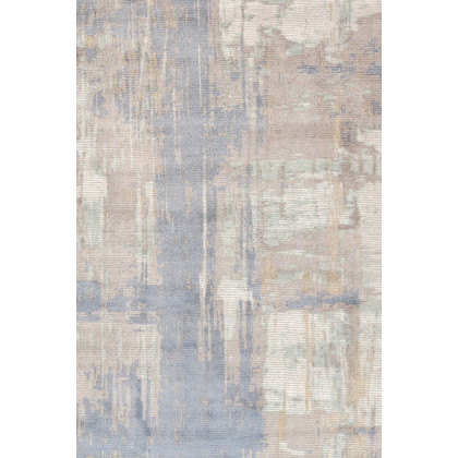 Pasargad - Modern Collection Hand-Loomed Bamboo Silk and Wool Area Rug 96'' x 120'' PEL-17