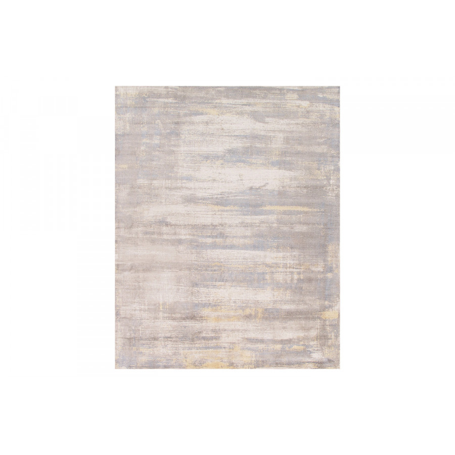 Pasargad - Modern Collection Handloom Ivory Bamboo Silk and Wool Area Rug PEL-46