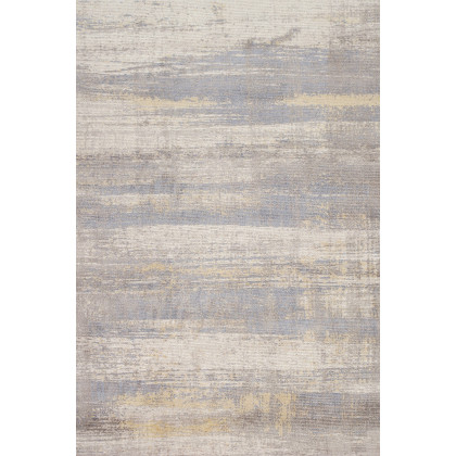Pasargad - Modern Collection Handloom Ivory Bamboo Silk and Wool Area Rug PEL-46