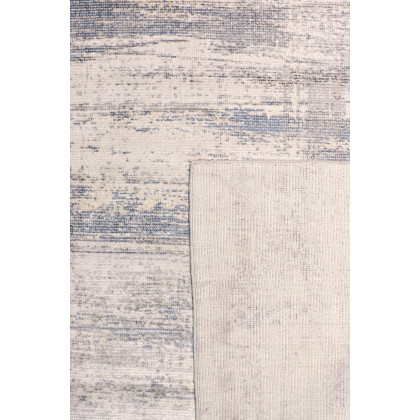 Pasargad Modern Collection Handloom Ivory Bamboo Silk and Wool Area Rug (PEL-46 6X9) - 72'' x 108''