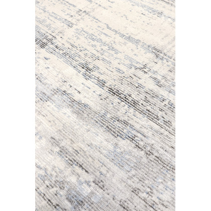 Pasargad - Modern Collection Hand-Loomed Bamboo Silk/Wool Area Rug in Silver/Blue, 144" x 180" (pel-47 12x15)