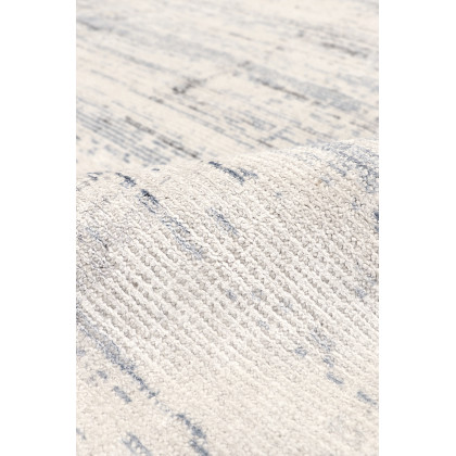 Pasargad - Modern Collection Hand-Loomed Bamboo Silk/Wool Area Rug in Silver/Blue, 144" x 180" (pel-47 12x15)