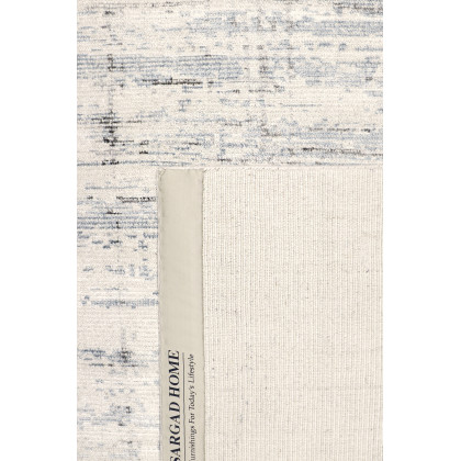 Pasargad - Modern Collection Hand-Loomed Bamboo Silk/Wool Area Rug in Silver/Blue, 144" x 180" (pel-47 12x15)