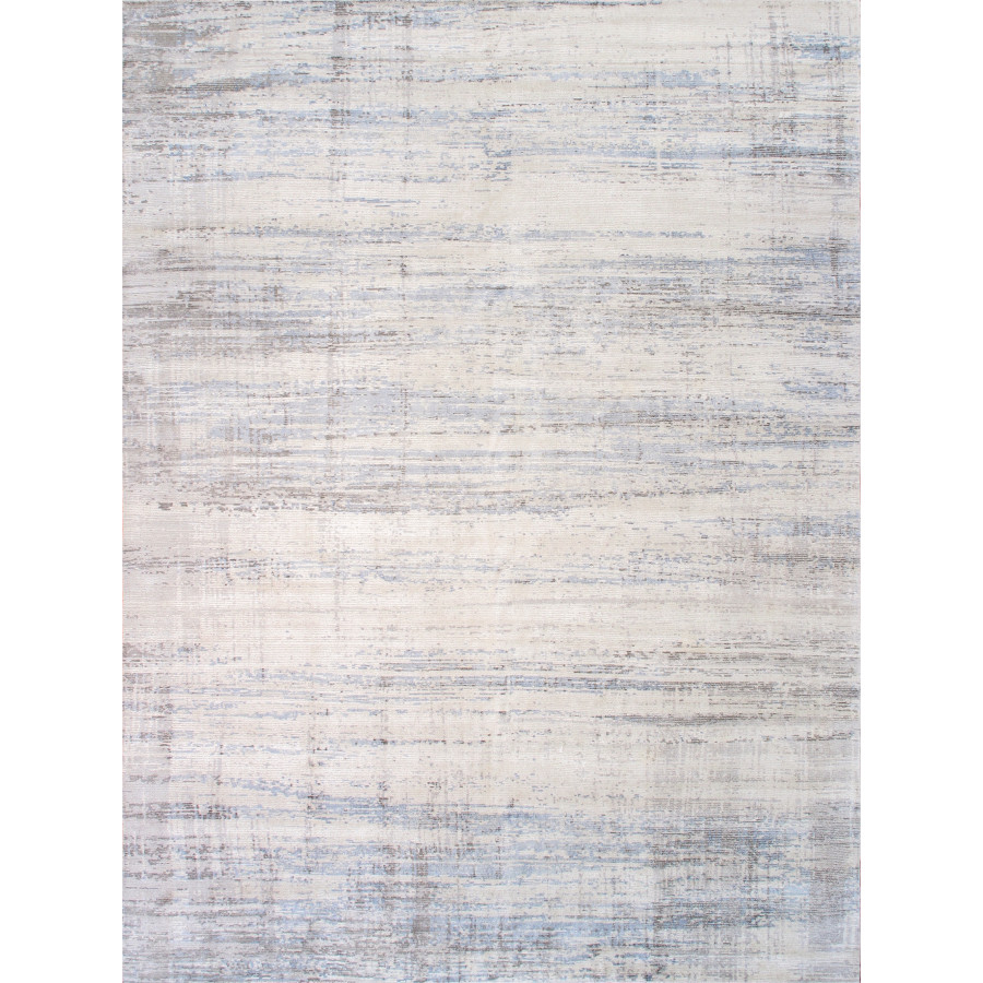 Pasargad - Modern Collection Handloom Silver Bamboo Silk and Wool Area Rug PEL-47