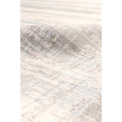 Pasargad Modern Collection Handloom Silver Bamboo Silk and Wool Area Rug (PEL-47 6X9) - 72'' x 108''