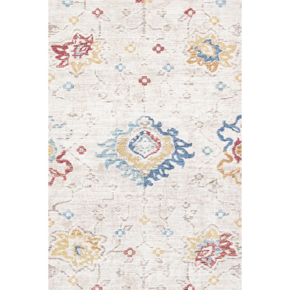 Pasargad Heritage Collection Power Loom Beige and Ivory Area Rug (PFH-03 2.06X8) - 30'' x 96''