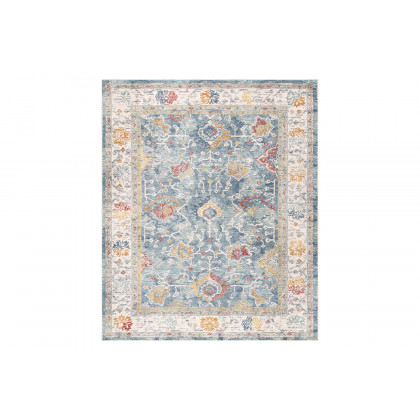 Pasargad - Heritage Collection Power Loom L.Blue and Beige Area Rug PFH-04