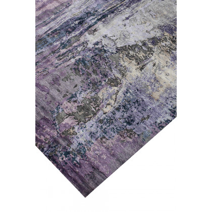 Pasargad Modern Collection Hand-Knotted Bamboo Silk Area Rug (PFR-1203 8X10) - 94'' x 118''
