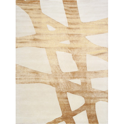 Pasargad - PG-1640-1 Modern Collection Hand-Knotted Silk/Wool Area Rug