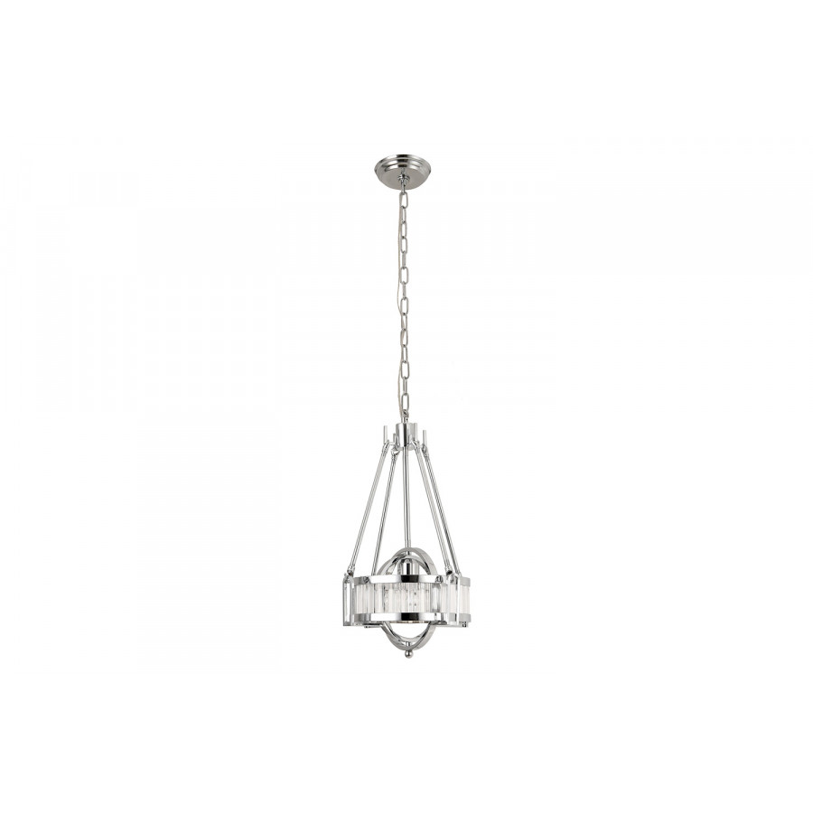 Pasargad - Bistro Collection Metal and Glass Pendant Lights