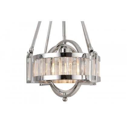 Pasargad - Bistro Collection Metal and Glass Pendant Lights