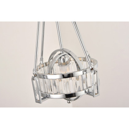 Pasargad - Bistro Collection Metal and Glass Pendant Lights