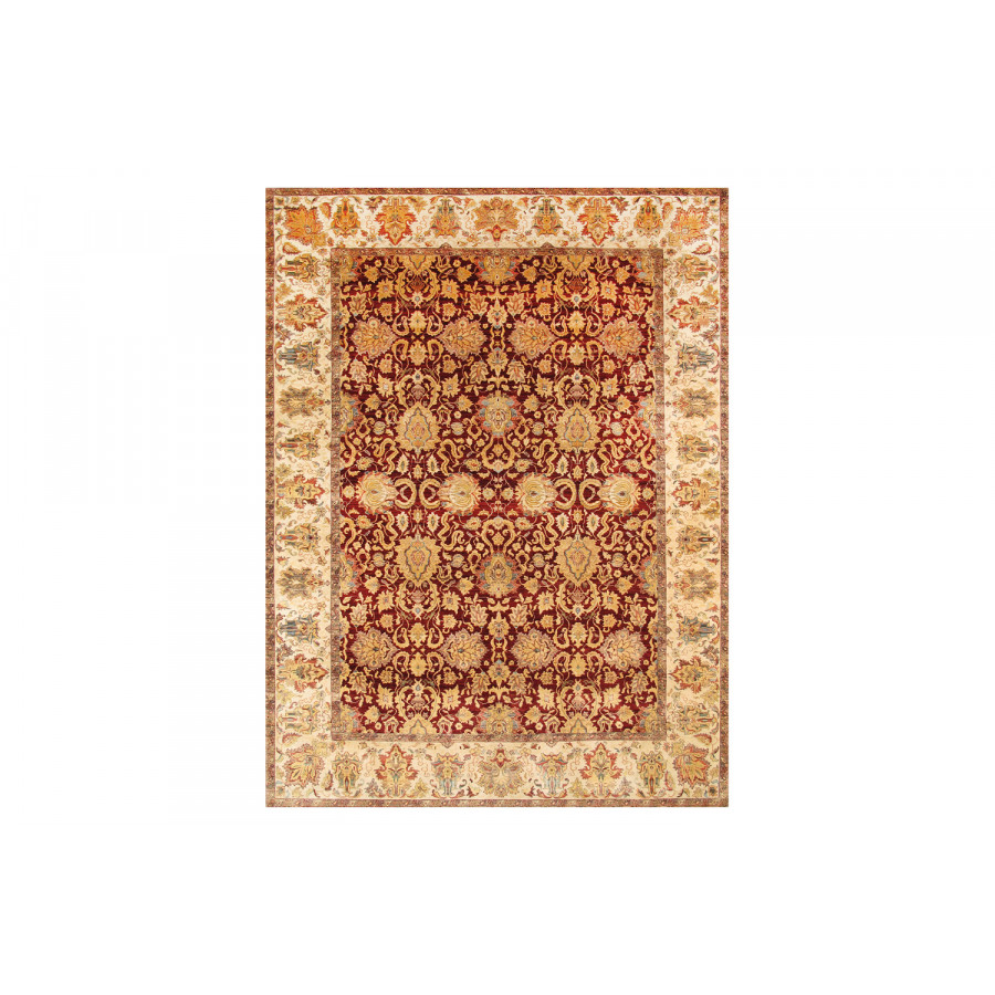 Pasargad - Agra Collection Hand-Knotted Lamb's Wool Area Rug 109'' x 146'' (PH-167 9X12)