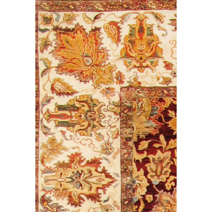 Pasargad - Agra Collection Hand-Knotted Lamb's Wool Area Rug 109'' x 146'' (PH-167 9X12)