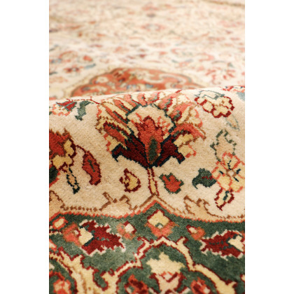 Pasargad Agra Collection Hand-Knotted Lamb's Wool Area Rug (PH-260 10X11) - 121'' x 131''