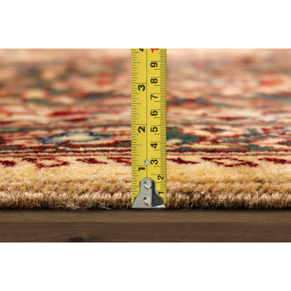 Pasargad Agra Collection Hand-Knotted Lamb's Wool Area Rug (PH-260 10X11) - 121'' x 131''