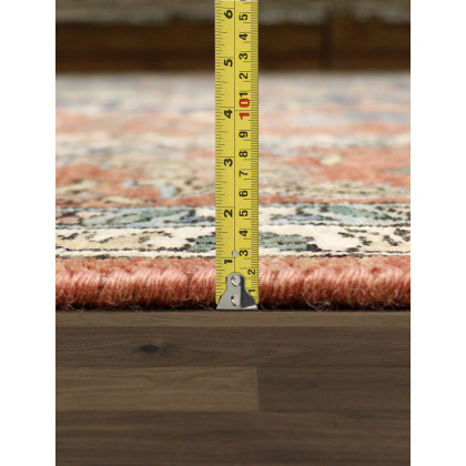 Pasargad - Serapi Collection Hand-Knotted Wool Area Rug in Rust, 106" x 144" (ph-6 9x12)